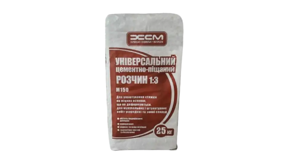 Цементно-піщана суміш ХСМ, 25 кг