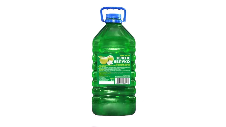 Мило рідке Зелене яблуко, 5 л