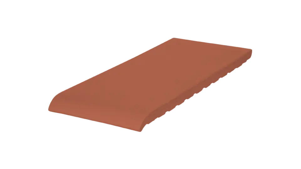 Клінкерна плитка для підвіконників KingKlinker 245х120х15 Ruby-red 01