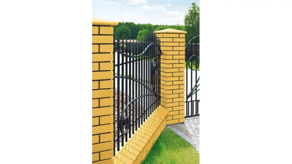 Профільна клінкерна цегла для огорожи (закруглений) 180/120х100х58 KingKlinker Desert rose 10