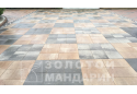 Тротуарна плитка Золотой Мандарин Моноліт 8 см, тренто