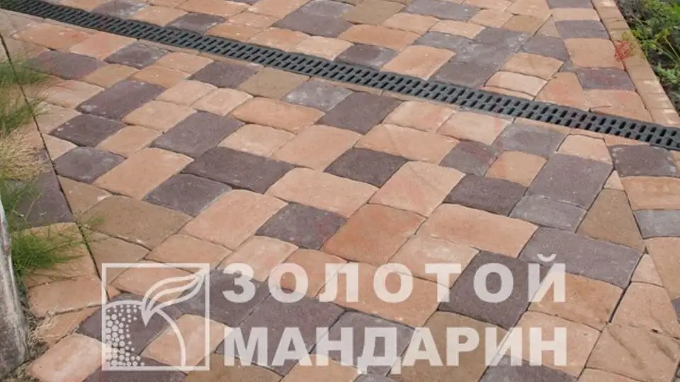 Стара площа 6 см, персиковий. Золотий Мандарин. 