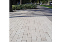 Цегла 200х100 без фаски 8 см, білий. Золотий Мандарин. Тротуарна плитка 