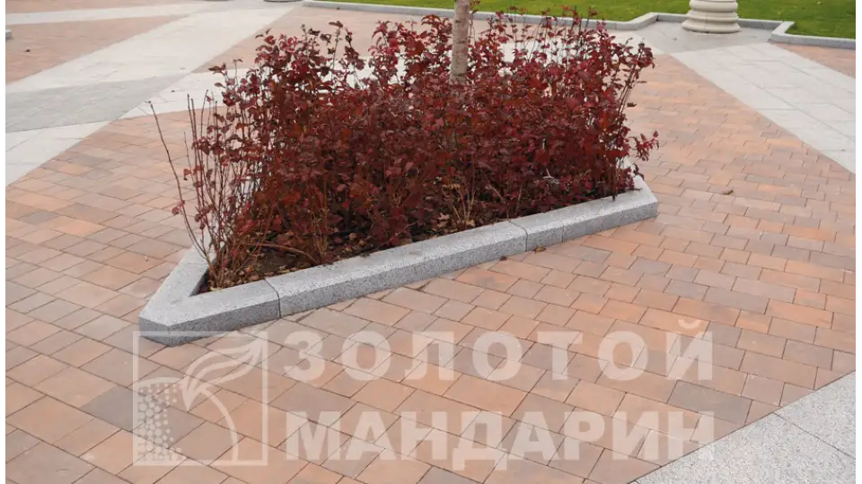 Плац 4 см, сієна. Золотий Мандарин. 