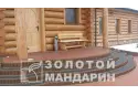 Стовпчик круглий Золотий Мандарин 8 см, червоний