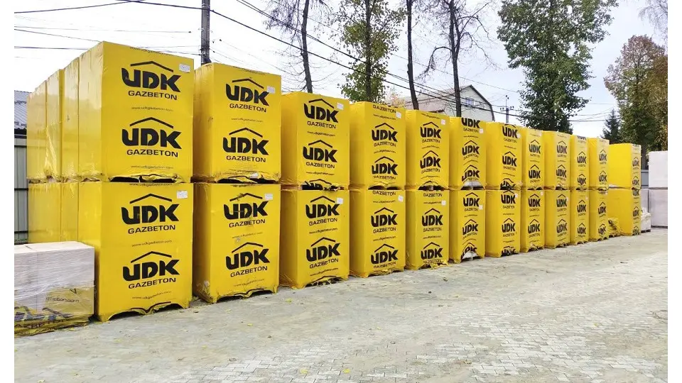 Газоблок UDK 600х200х100 Д400