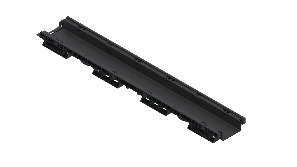 Лоток пластиковий Base DN100 H60 С250 , Vodaland