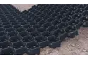 Газонна решітка Vodaland HexPave 505х580х30, чорна
