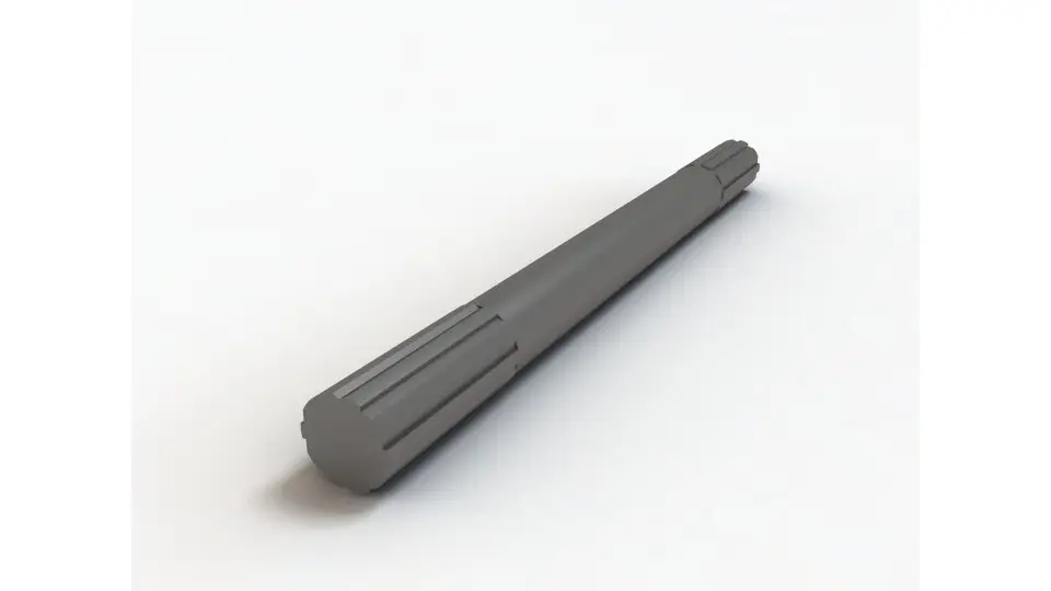 Кріплення-валик до лотків пластиковіх Ecoteck 100 Standart (чорний)