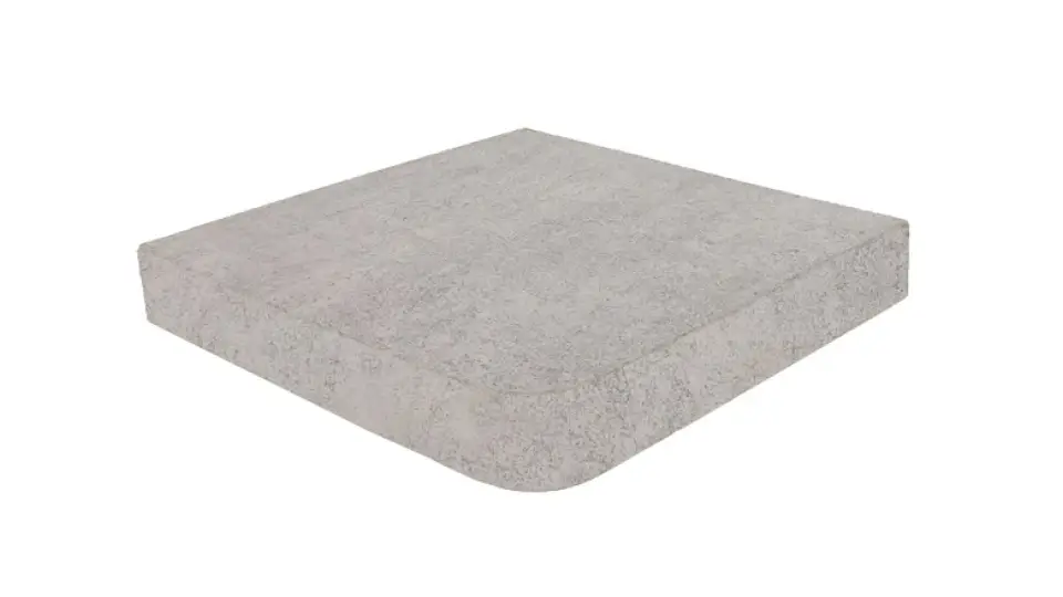 Клінкерна кутова сходина Gresmanc Grey 317x317х40
