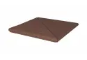 Клінкерний кутовий комплект King Klinker Brown гладкий 330х330х32