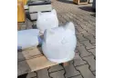 Декор Кіт, Білий, Золотий Мандарин