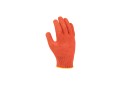  Рукавички Фора трикотажні помаранчеві ДОЛОНІ 15300 (упаковка - 5 пар)
