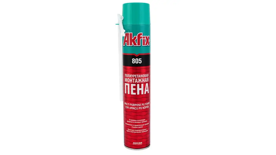Піна монтажна ручна Akfix, 750 мл 