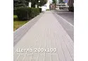 Цегла 200х100 6 см, сірий. Золотий Мандарин. 