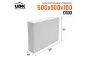 Газоблок UDK 600х500х100 (D500) перегородковий